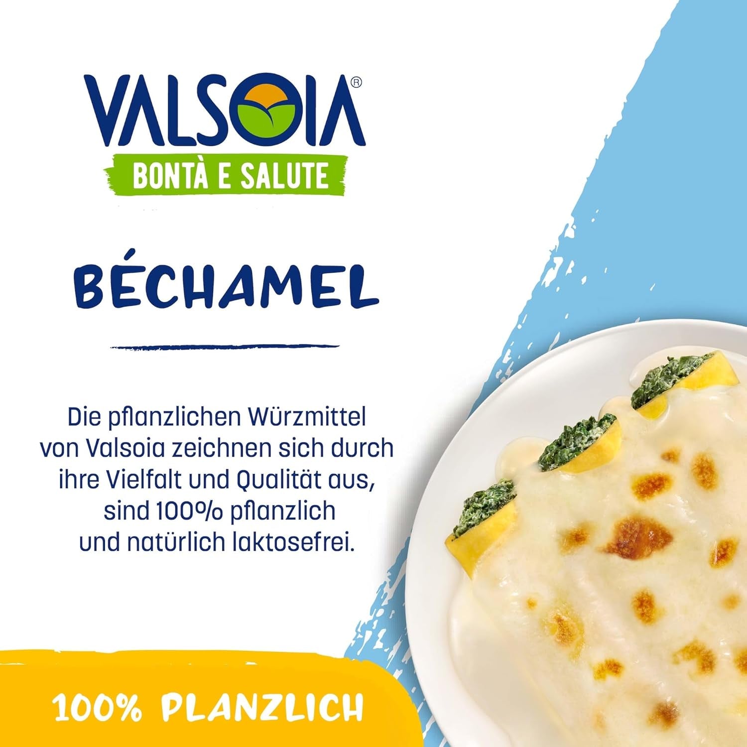 Béchamel balsam, Laktosefri Béchamel, Alsidig i madlavning, Ideel til veganere og vegetarer, 6 x 200 ml