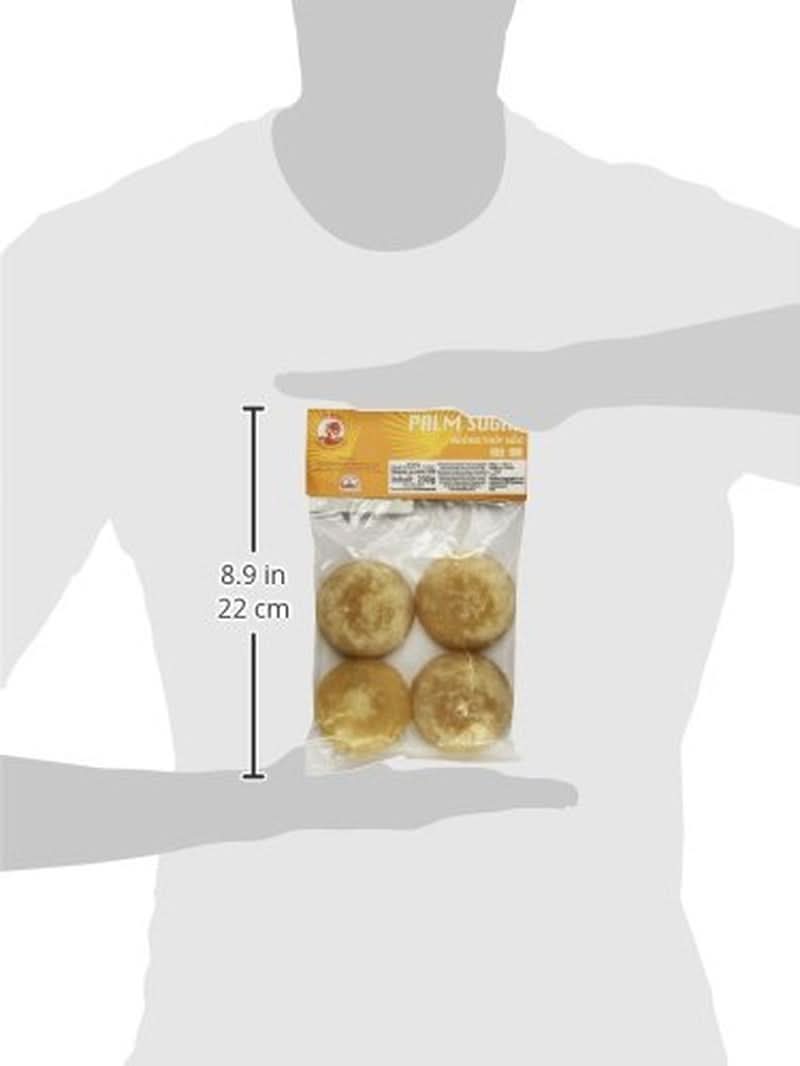 Palmzucker, Scheiben (1 X 200 G) Sødemidler Naty Shop