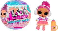L.O.L. Overraskelse! Winter Snow Tot - 1 samlerdukke med magisk sne-overraskelse, blind indpakket, 8 samlerdukker, frostig cool mode og tilbehør, gave til børn 4+ Naty Shop Dolls Standardtitel