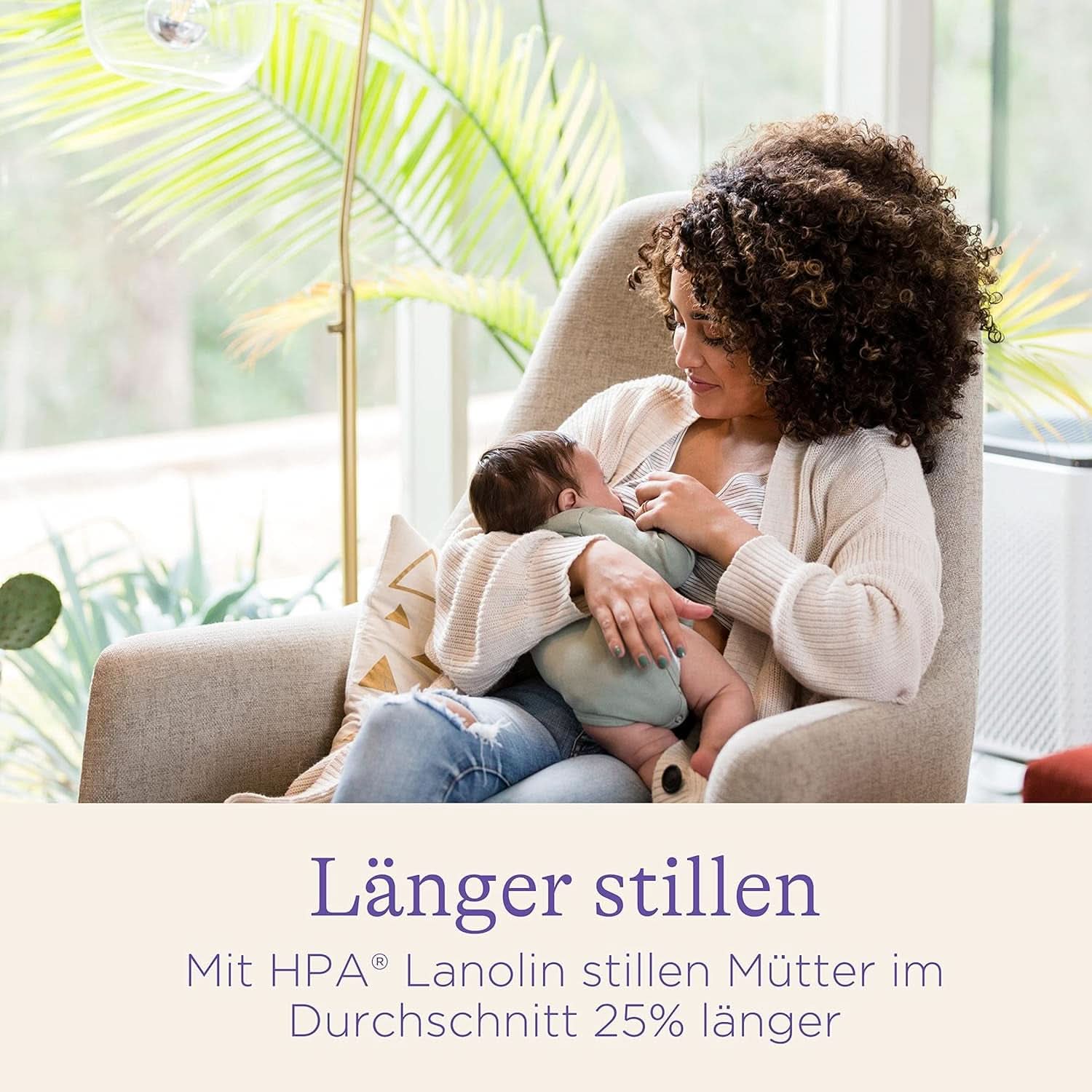 Lansinoh HPA Lanolin Brustwarzensalbe, 10 Ml - 100% Natürlich - Beruhigt & Schützt Beanspruchte Brustwarzen - Klimaneutral, 10940, Farblos Tilbehør Mad og amning Baby Naty Shop