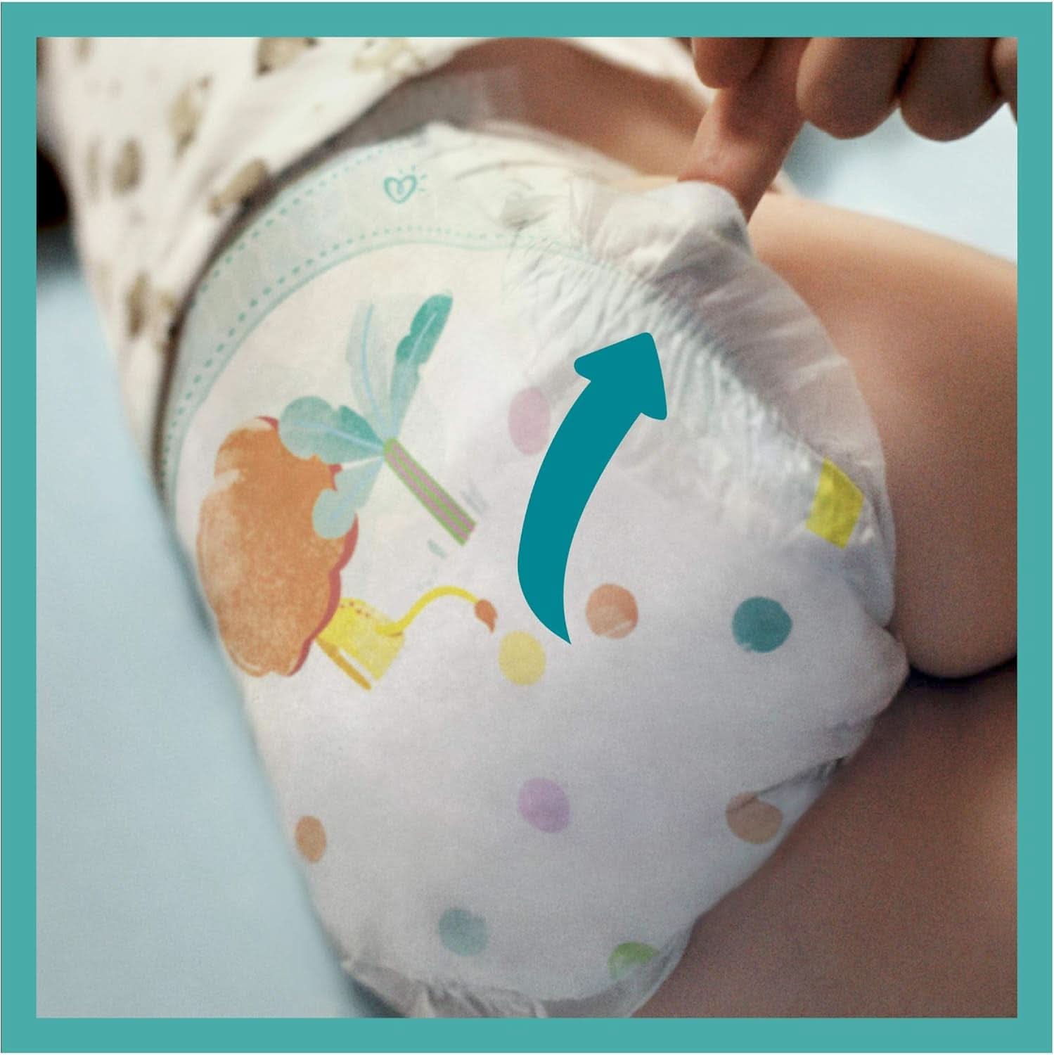Pampers (klassisk version), bleer til babyer str. 4+ (10-15 kg), 100 stk. Mor og barn Naty Shop