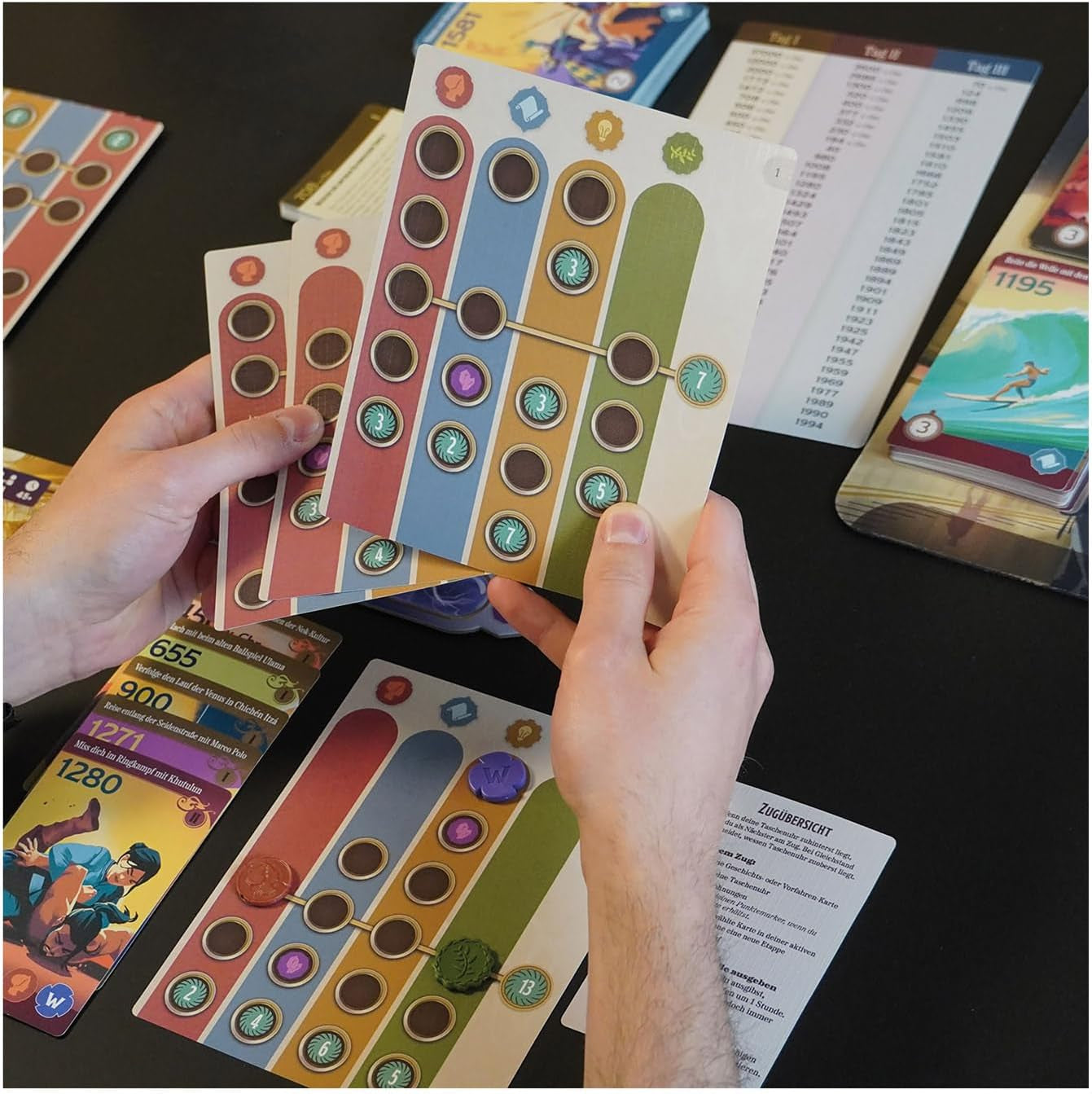 Game Factory 646098 Vandring, tidsrejse, brætspil for 1-4 spillere, 10+, familiespil