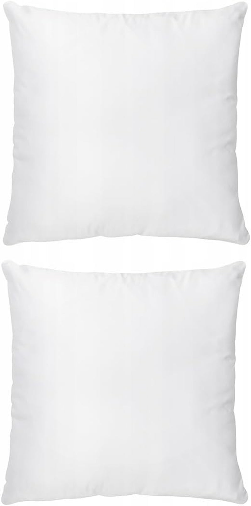 HOMLA Toby pernă de umplere set de 2, 45X45Cm, alb, poliester premium, dimensional stabil și ușor de întreținut Perne standard Naty Shop Titlu implicit