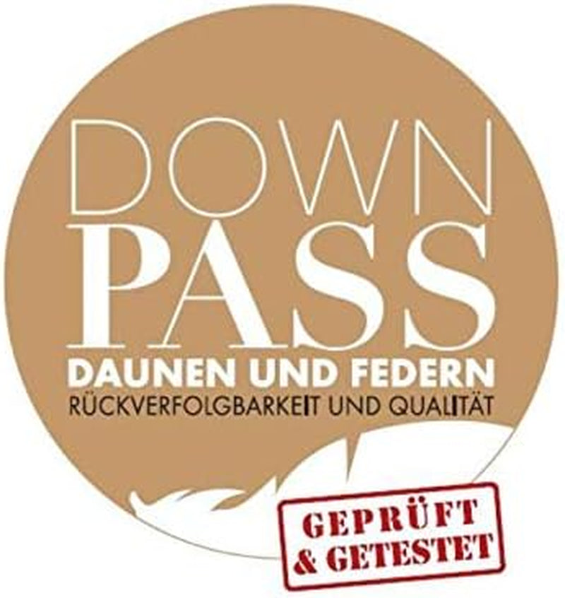 Traumnacht Basic Plapumă ușoară din puf cu puf alb nou (60%) și pene (40%), DIN EN 12934, 135 X 200 Cm, Down Pass și certificat Oeko-Tex, produs în conformitate cu standardul de calitate german Plapumi si pilote Naty Shop