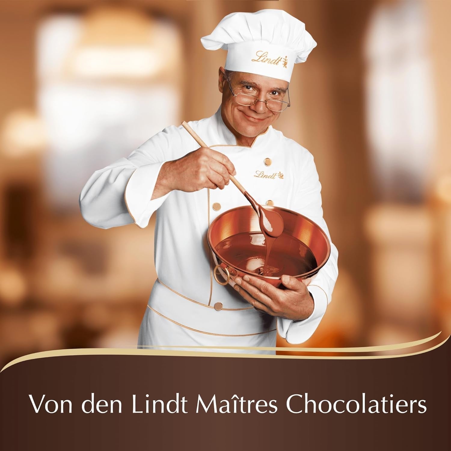 Lindt, chokoladeæske med 18 praliner hver i 6 sortimenter, 90 gram Naty Shop Chocolates