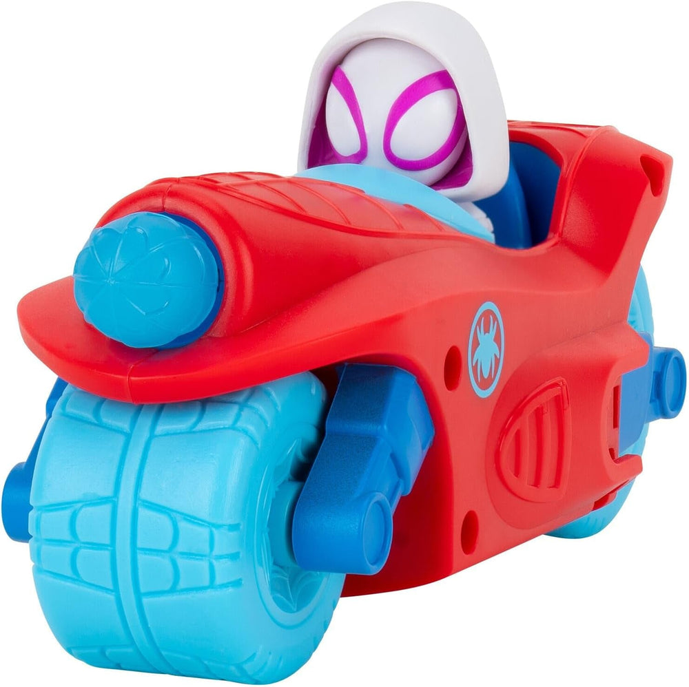 Spidey și superprietenii săi SNF0346 - Team Split Racer, vehicul 3 în 1 cu sunet, vârsta 3+ Papusi Naty Shop