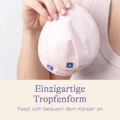 Lansinoh Waschbare Stilleinlagen Hellrosa & Schwarz - 8 Stück Inkl. Wäschenetz - Ultrasaugfähig, Superweich Und Wiederverwendbar Tilbehør Mad og Amning Bebe Naty Shop