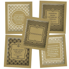 Hellma Zucker-Sachets Goldline 750 Stk. Je 3,6 G – 3,6 Kg Vorrats-Box - Zuckertütchen Einzeln, Für Kaffee Oder Tee Indulcitori Naty Shop