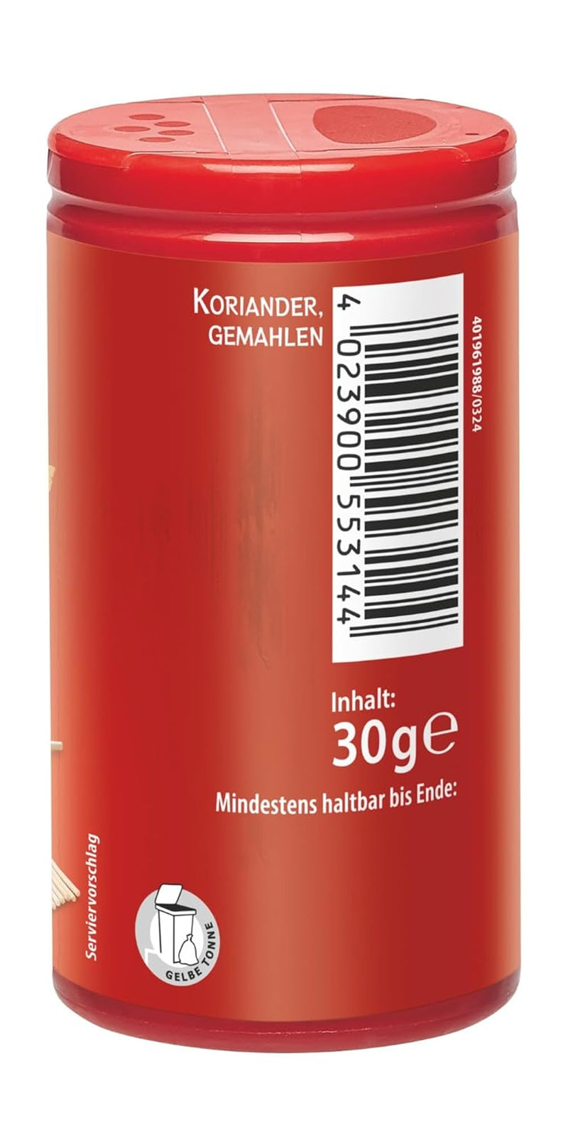 Bambushave - Koriander gemahlen | Veganske, naturlige ingredienser | 30 g i dosis