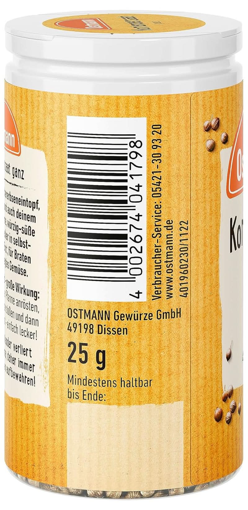 Hele korianderfrø (pakkedesign kan variere) Naty Shop Spices