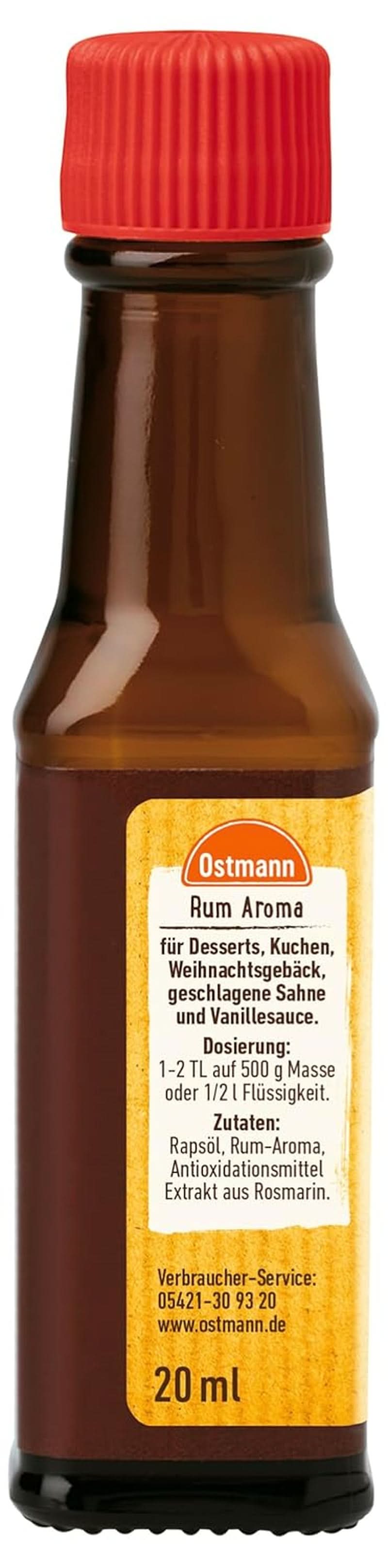Ostmann rom smag, 20 ml Aromas Naty Shop
