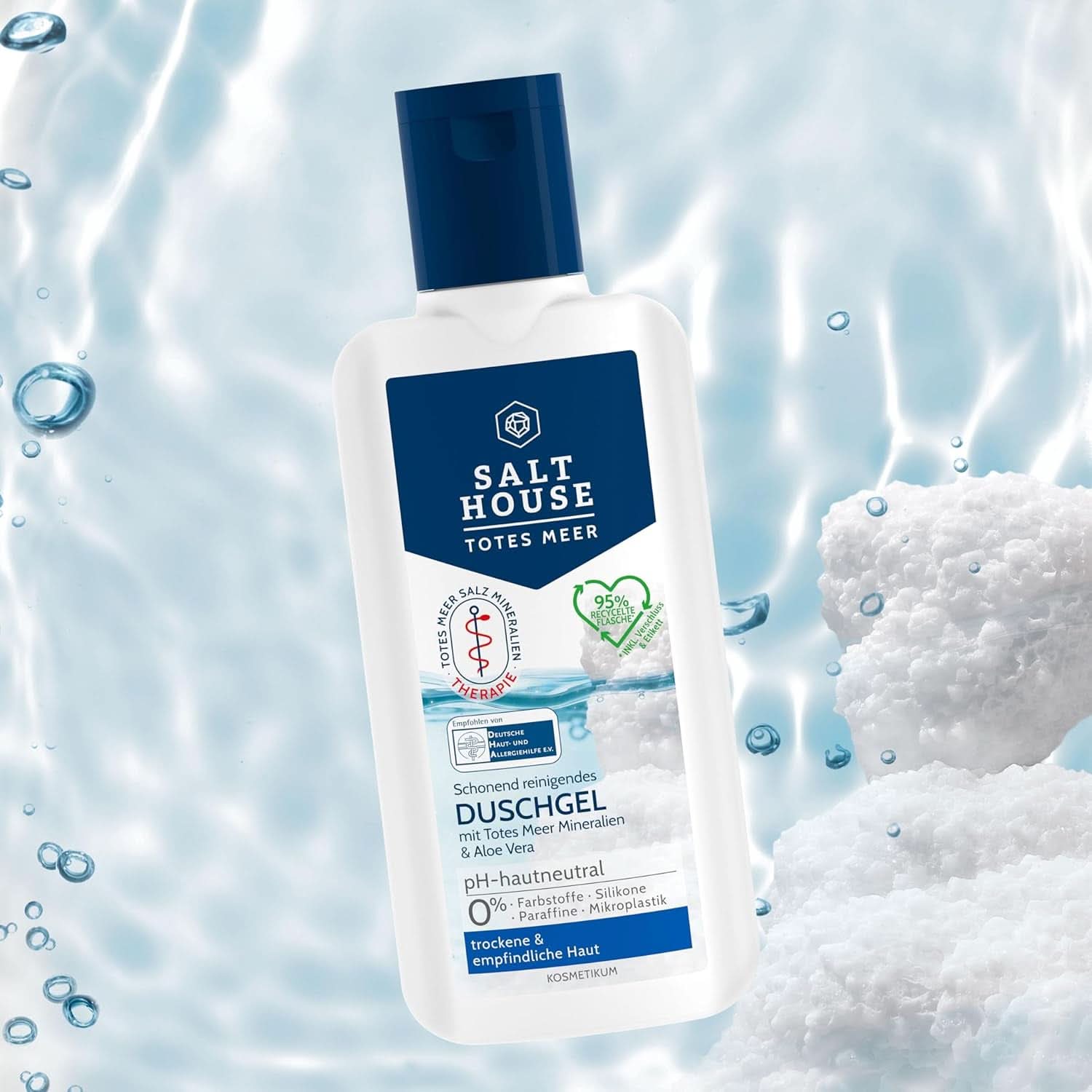 Salthouse Dead Sea Therapy, Gel de duș cu Aloe Vera, 250 ml Duș și baie Naty Shop