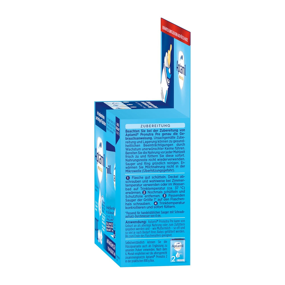 Aptamil Pronutra-ADVANCE PRE, drikkelig, 4x2x90ml (Packung med 4)