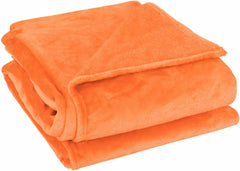 Sourcing Map Hyggeligt tæppe tæppe sengetæppe Blødt & varmt fleece tæppe som sofa tæppe Sofa tæppe Stue og krammetæppe Blødt plys uld tæppe Orange 150X200Cm Senge og tæpper Besuche den uxcell-Store Orange 150X200Cm