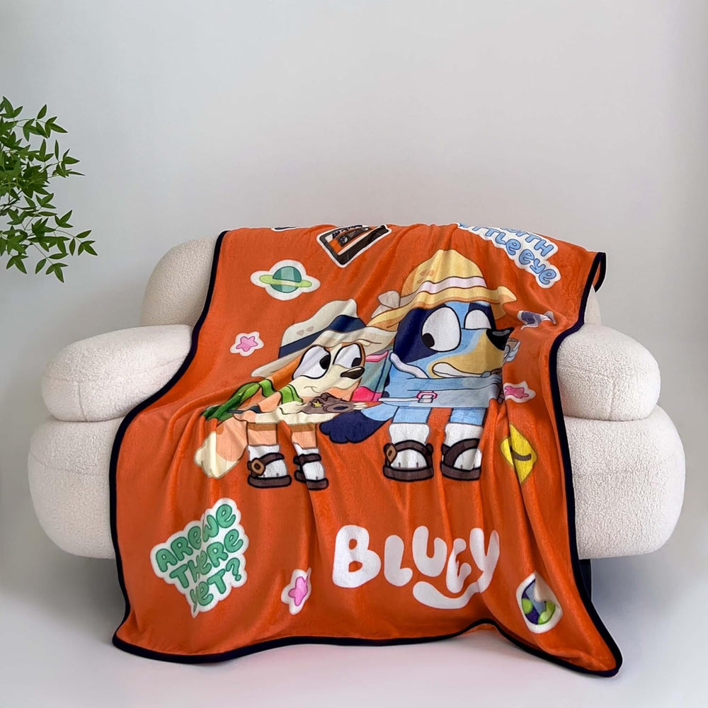 Northwest Bluey Silk Touch tæppe, 116,8 X 152,4 cm, Roadtrip Northwest senge og tæpper