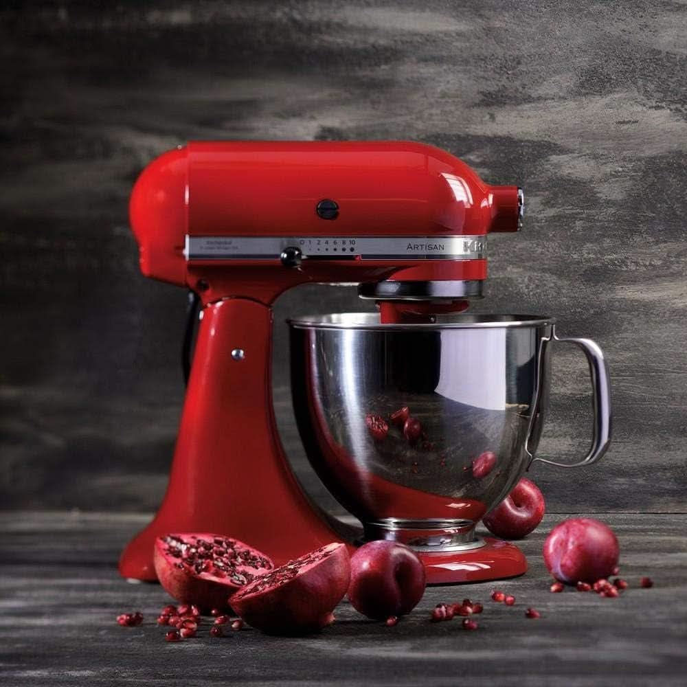 KitchenAid Artisan 5KSM125EER skålmixer, 300W, 4,8L Naty Shop