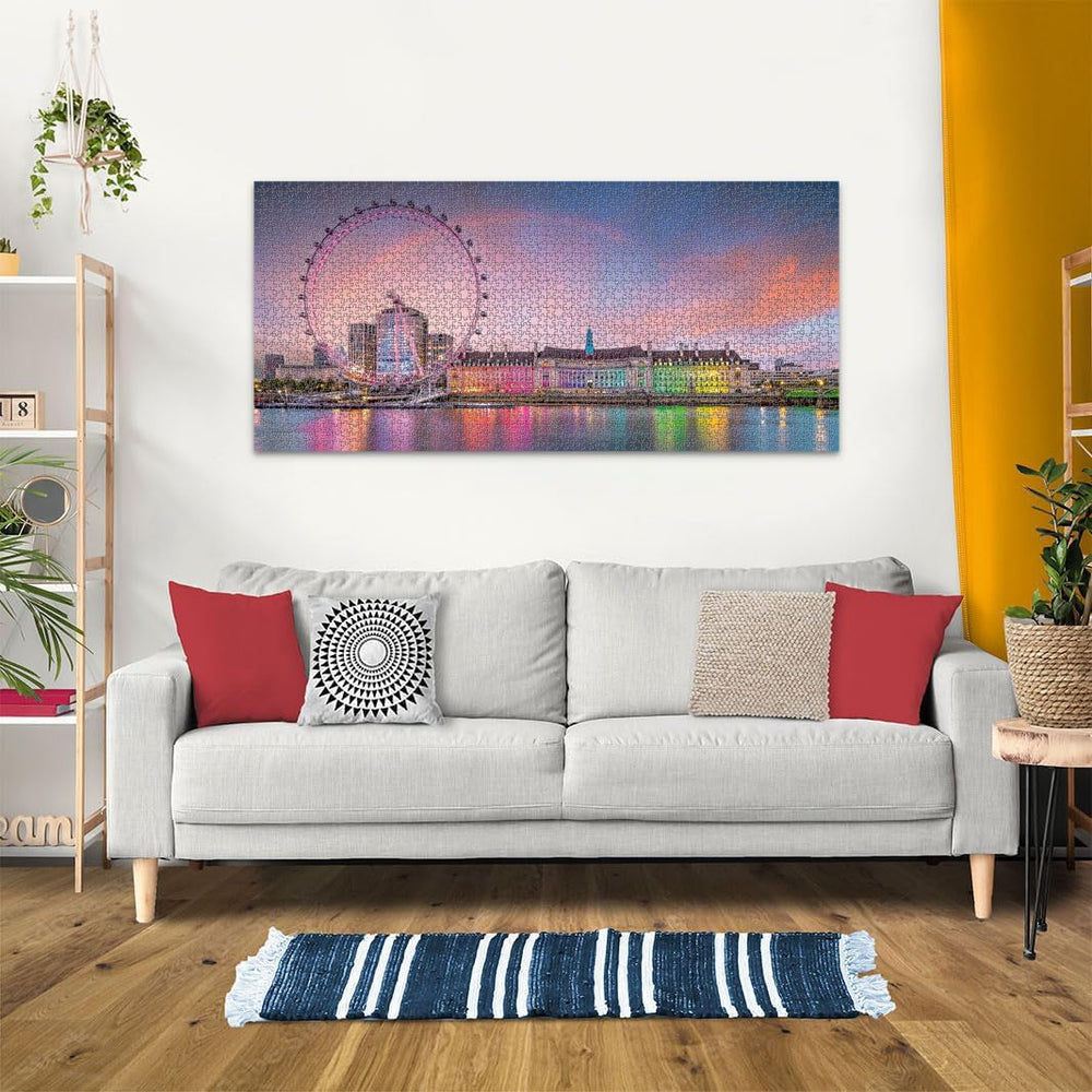 Ravensburger Puzzle 12000805 - Farverigt London - 2000 brikker puslespil til voksne i alderen 14+ Puslespil Naty Shop