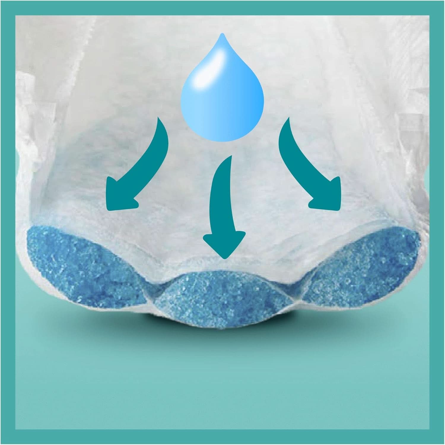 Pampers (klassisk version), Str. 6, 128 stk. Mor og Barn Naty Shop