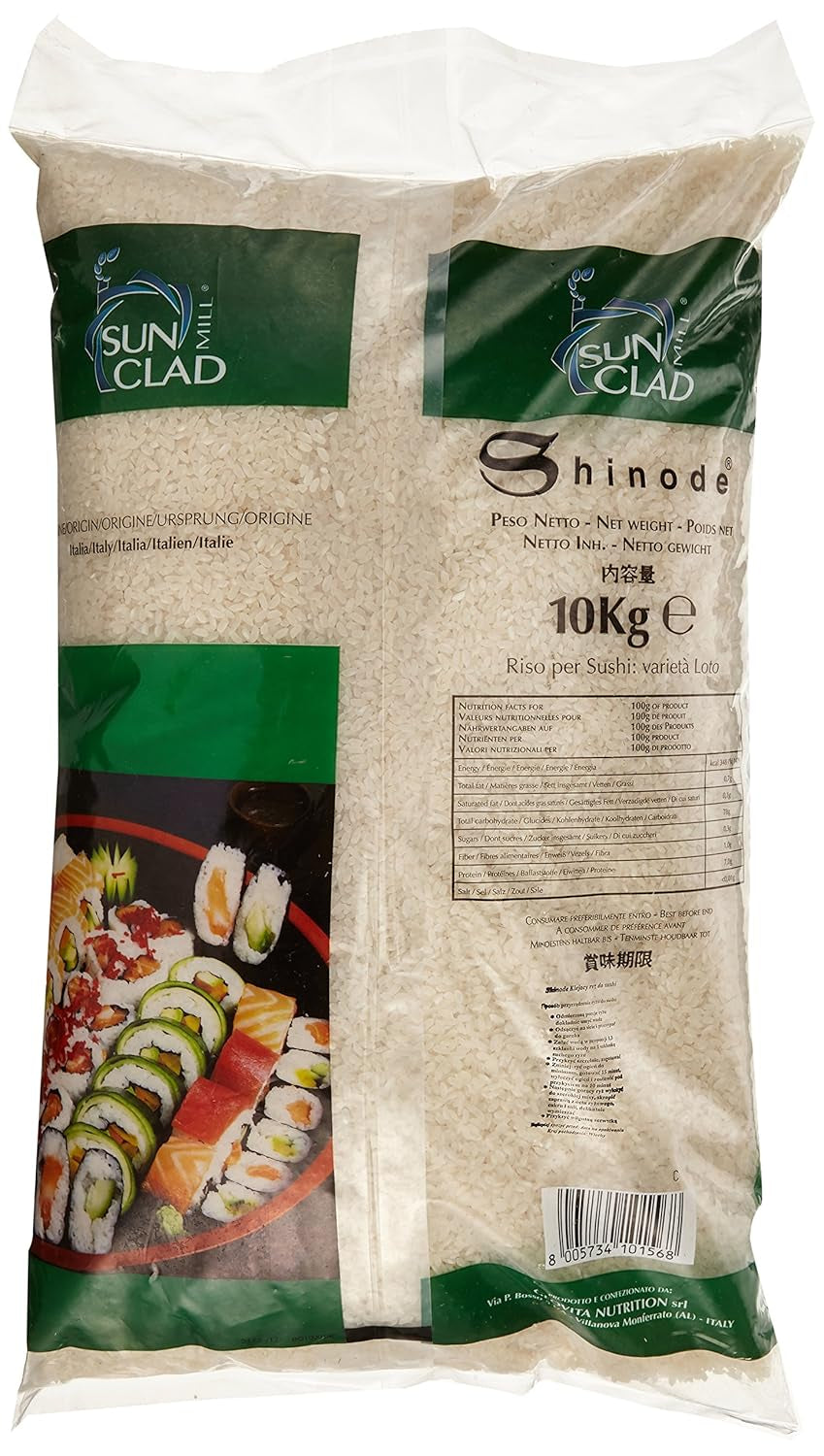 - Japansk Shinode ris, (1 x 10 kg)