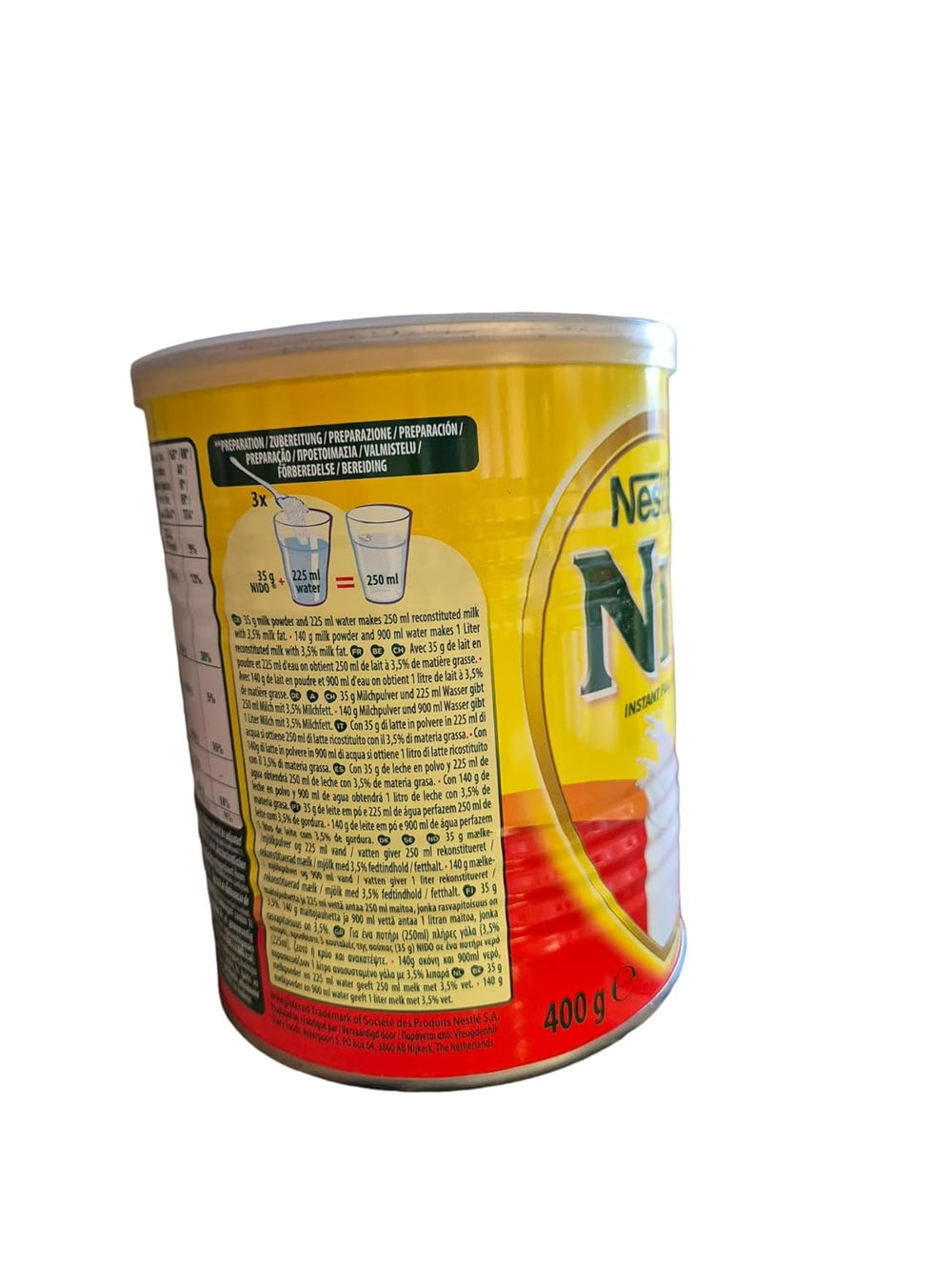 -Sæt: MILO - Instant Kakao Drink 400g + NIDO - Milchpulver 400g