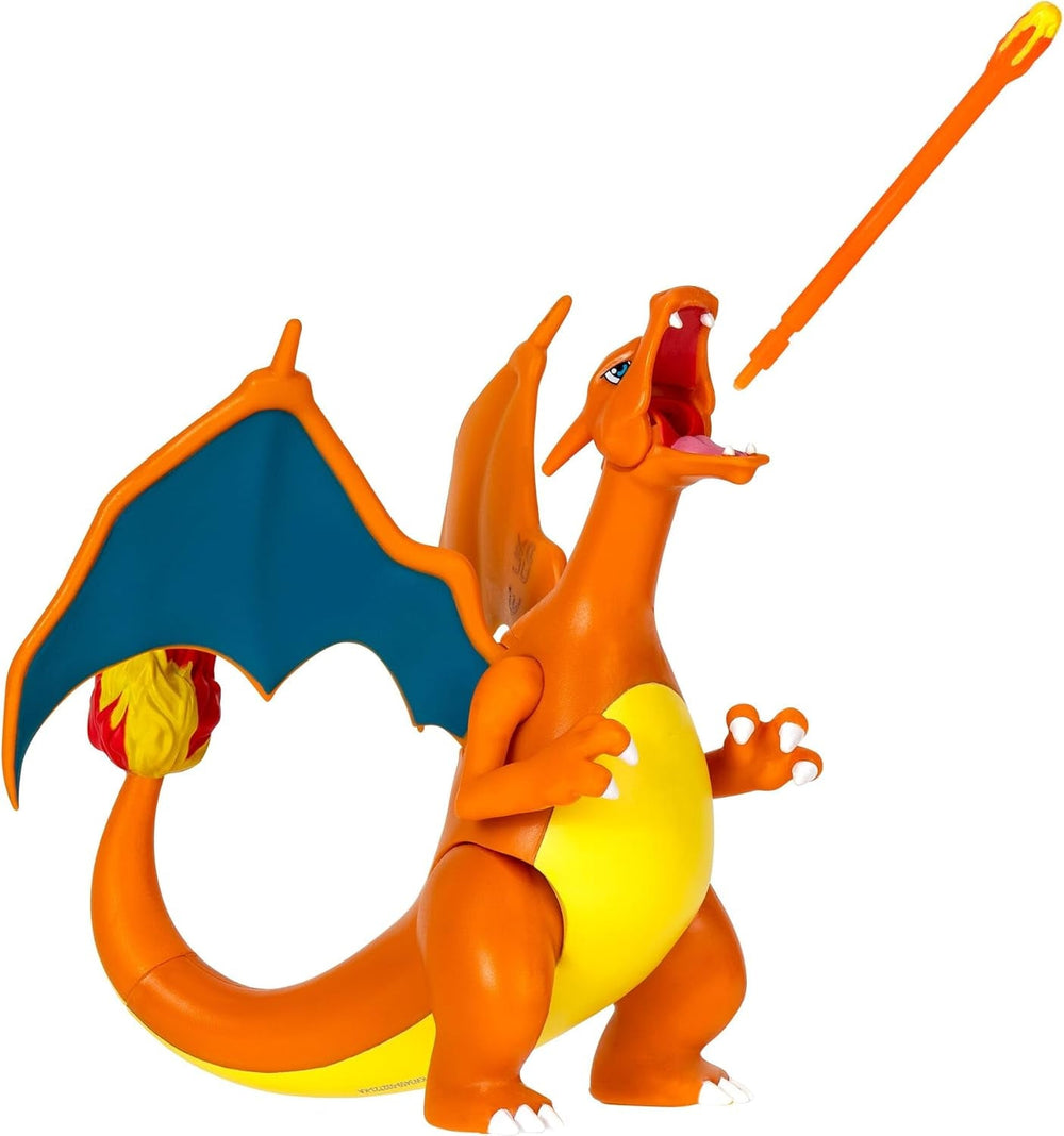 Pokémon PKW3459 - Battle Figure Pack - Glurak & Pikachu, Glurak mobil cu Pikachu Action figures Naty Shop