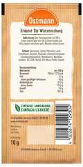 Ostmann Gewürze – Kräuter Dip, aromatisk Gewürz für leckere Dips und Soßen zu Snacks, Chips, Brot, Fleisch, Gemüse und Vielem more, 10 g