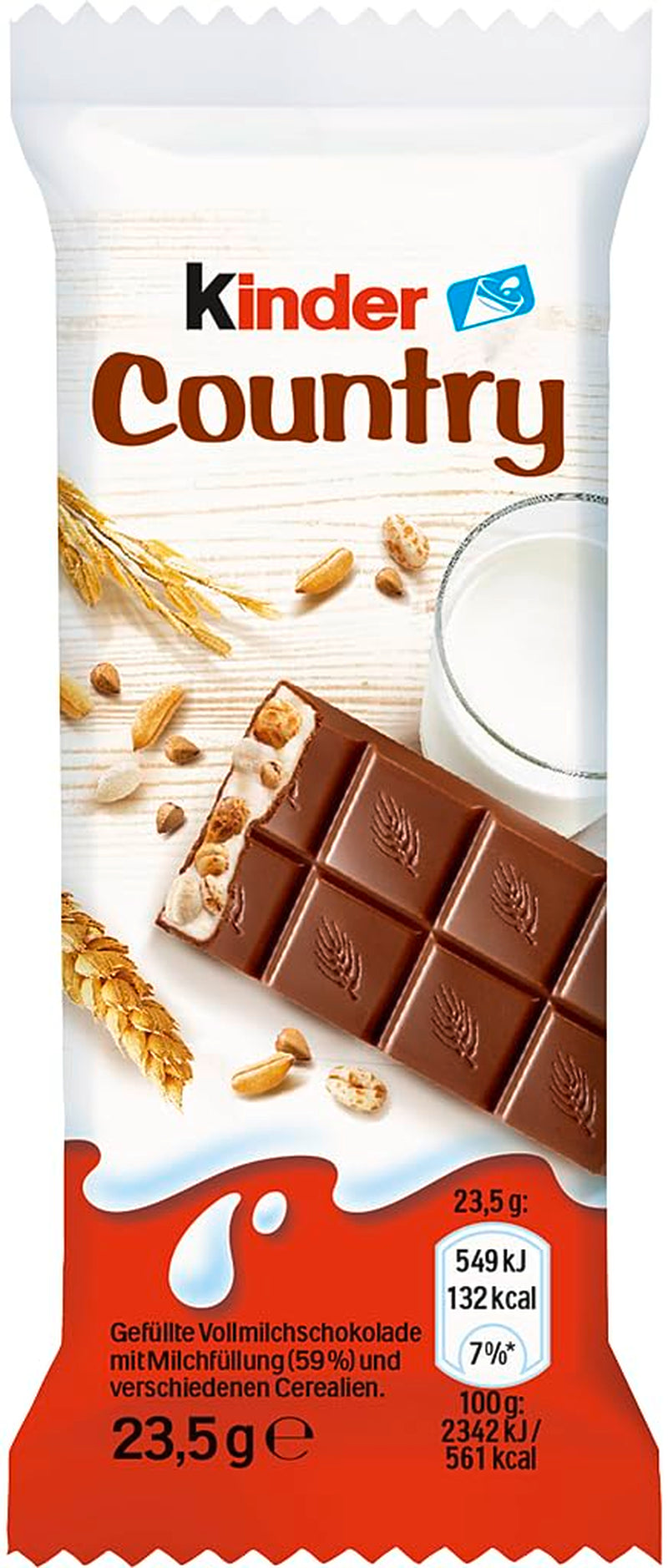 Kinder Country barer, 9 barer, 212 g