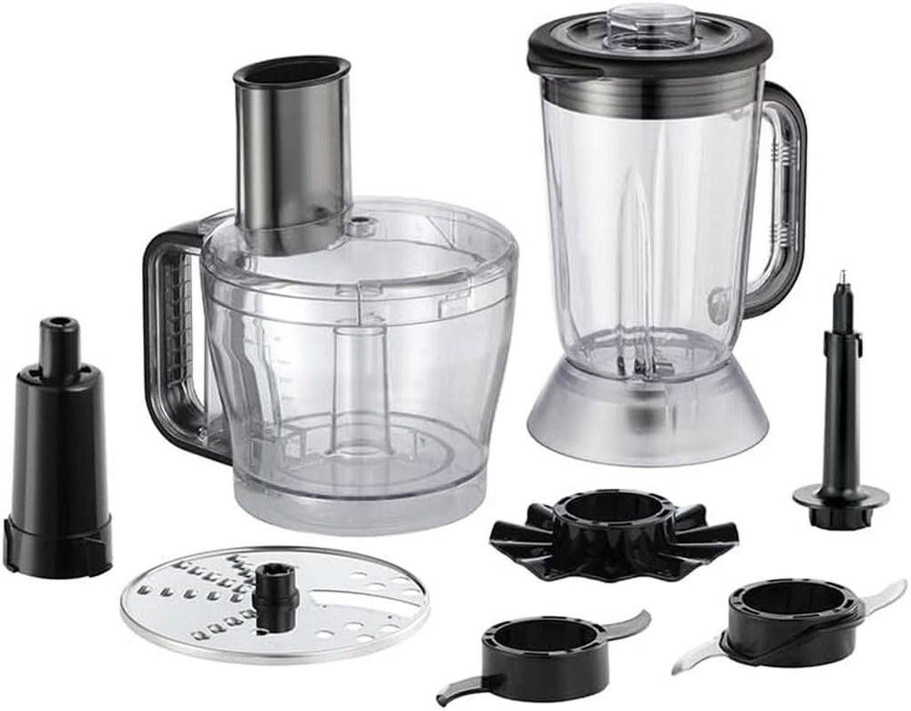 Russell Hobbs foodprocessor [blender/grøntsagshakker/bordblender/hakker/blender] foodprocessor (æltning, blanding og udskæring), mat trækul Køkken Naty Shop