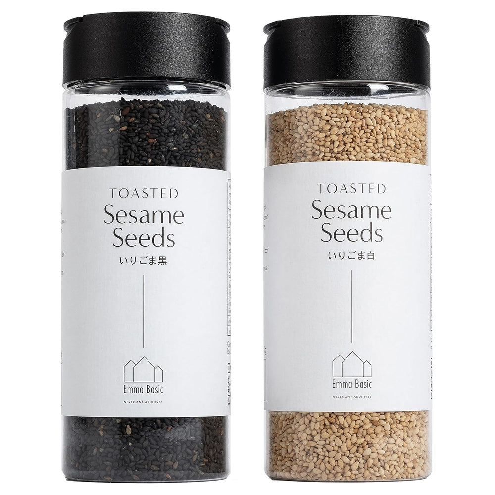 - Gerösteter schwarzer Sesam 150g | Ballaststoffreich | Proteinkilder vegansk | Reiches Aroma | Antioxidant | Simpel streuen