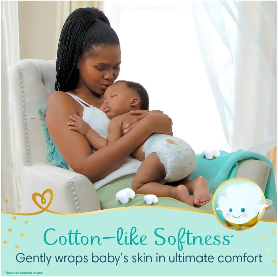 Pampers Premium Care 4,8 - 14 kg, 52 stk. Mor og baby Naty Shop