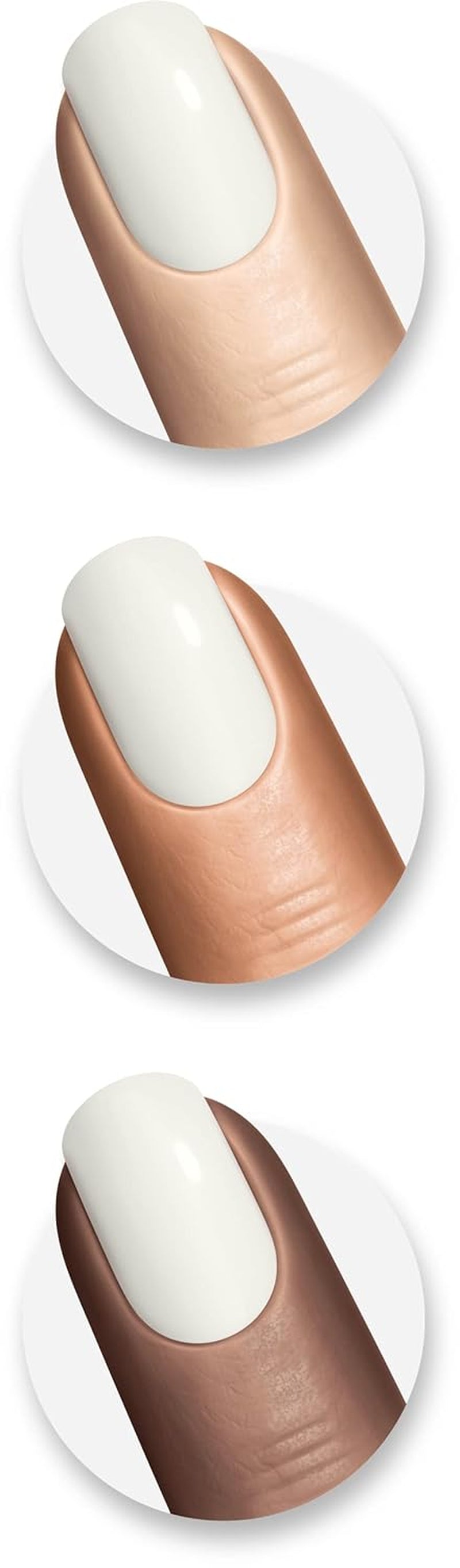 Max Factor Miracle Pure Nail Color 155 Kokosmælk Vegansk Langvarig Hurtigtørrende Neglelak 12ml (2 Pack)