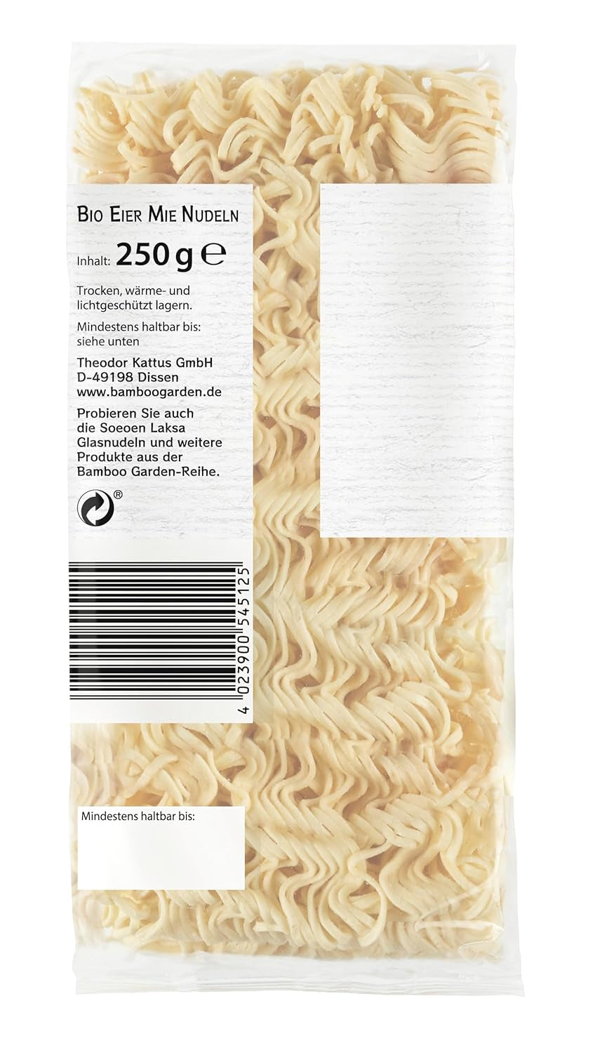 Bambus Have Økologiske Mie Nudler, 250 g