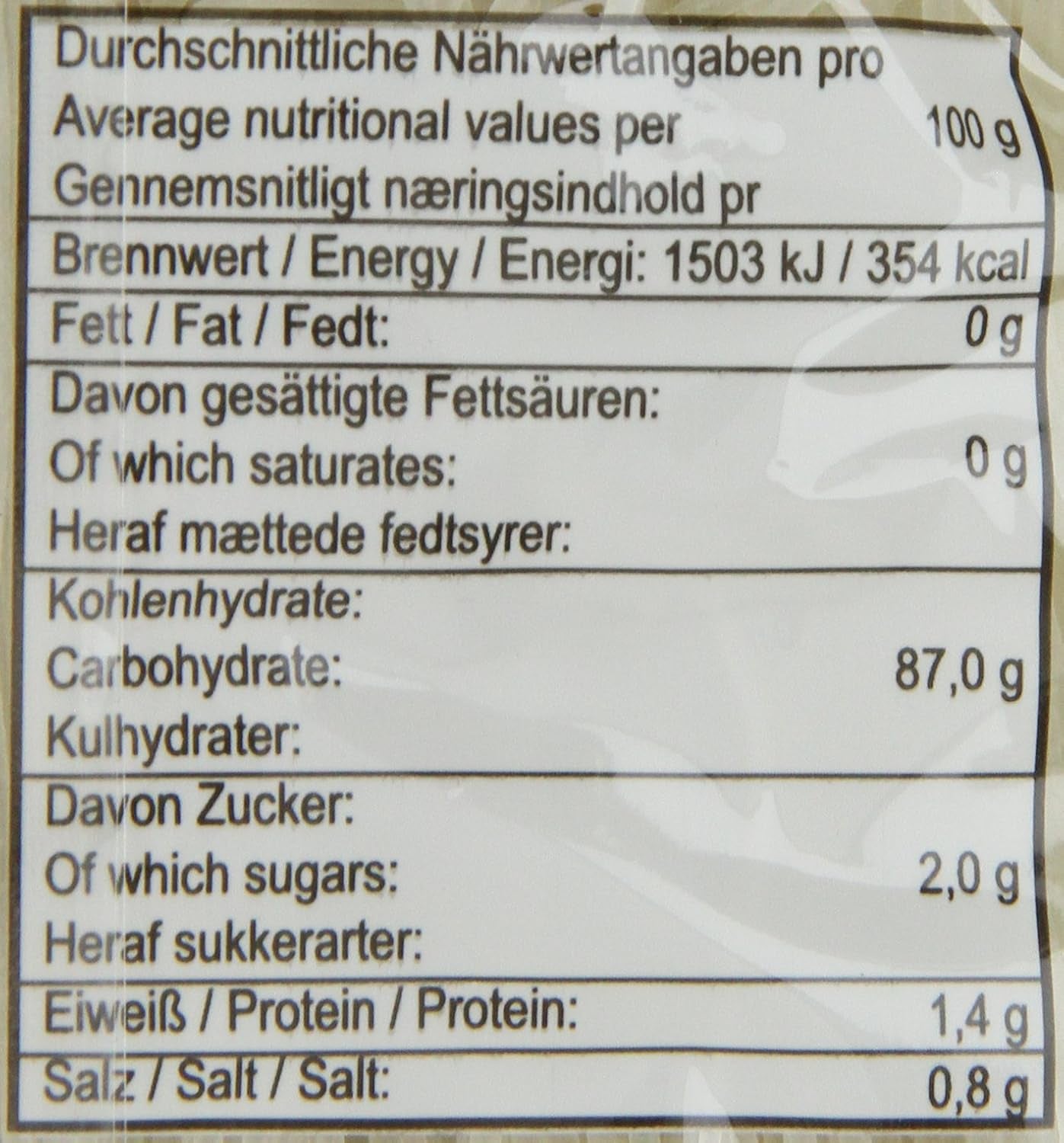 Ricefield Rice Nudles, Vermicelli, 1,2 mm, Bun Gao (1 x 400 g)