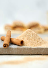 Fuchs Gewürze - Zimt Zucker - Klassisches Gewürz für Milchreis, Pfannkuchen oder Wafeln - aus natürliche Ingrediens - 100 g i wiederverwendbarer, genbrugsbarer Dosis