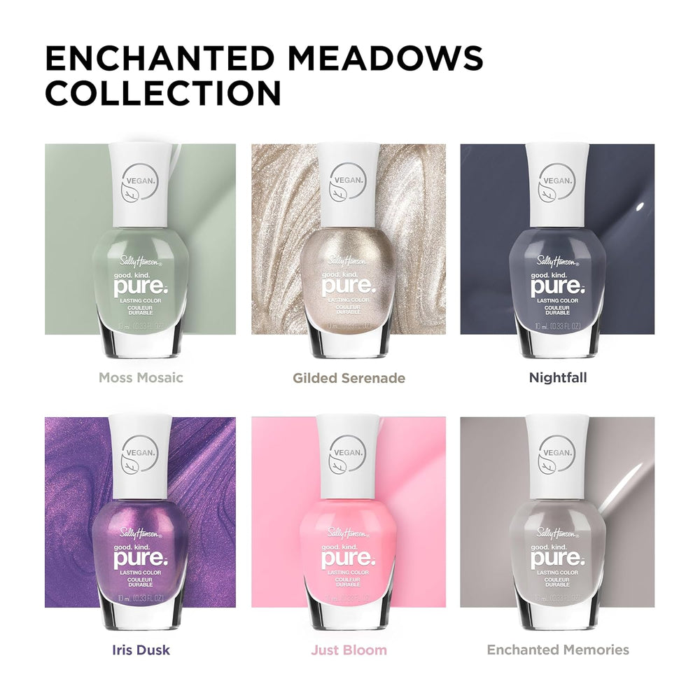 God, venlig, Pure Iris Dusk, Vegan Formula, Ultra Bright, Quick Dry, 10ml