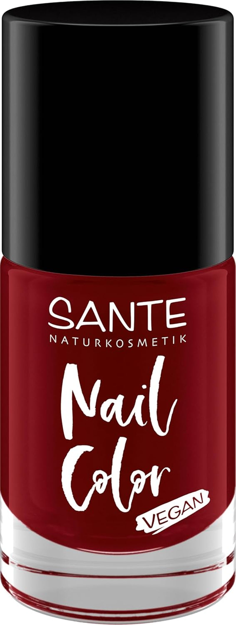 SANTE Natural Cosmetics neglelak - Klar eller ej - 8 ml - vegansk, 15-Free - hurtigtørrende - holdbar - blank finish - naturlige ingredienser