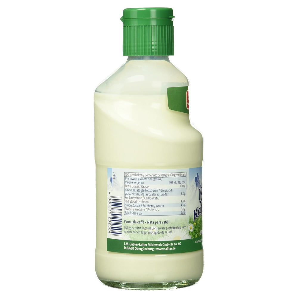 Saliter Bio-Kaffeesahne 10% fedt 395g