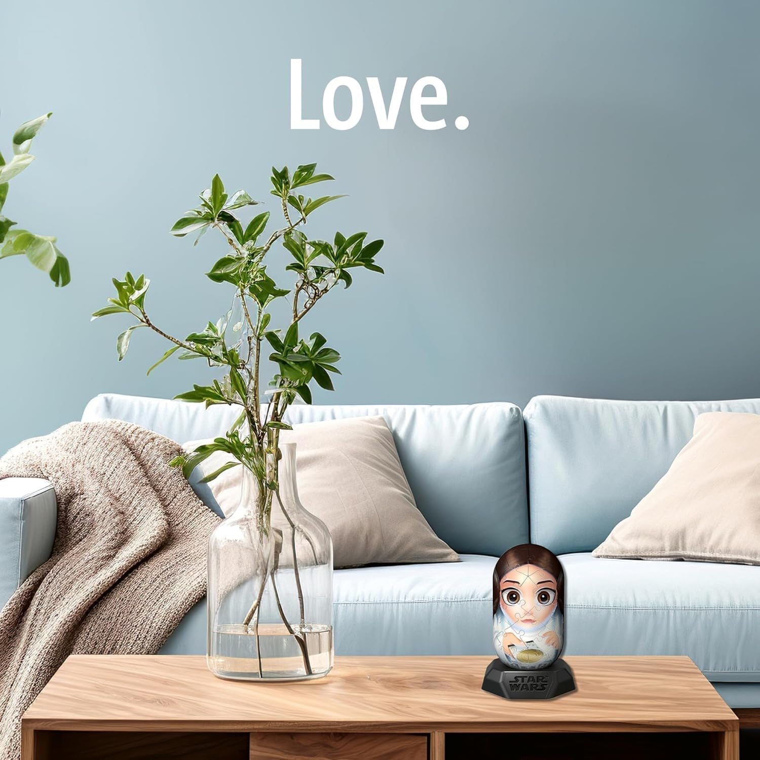 Ravensburger Hylkies: Figurine de colecție Star Wars de asamblat singur - Figura #03 - Prințesa Leia - Construiește, îndrăgostește-te, colecționează - Mini figurine pentru fanii Star Wars Action figures Naty Shop