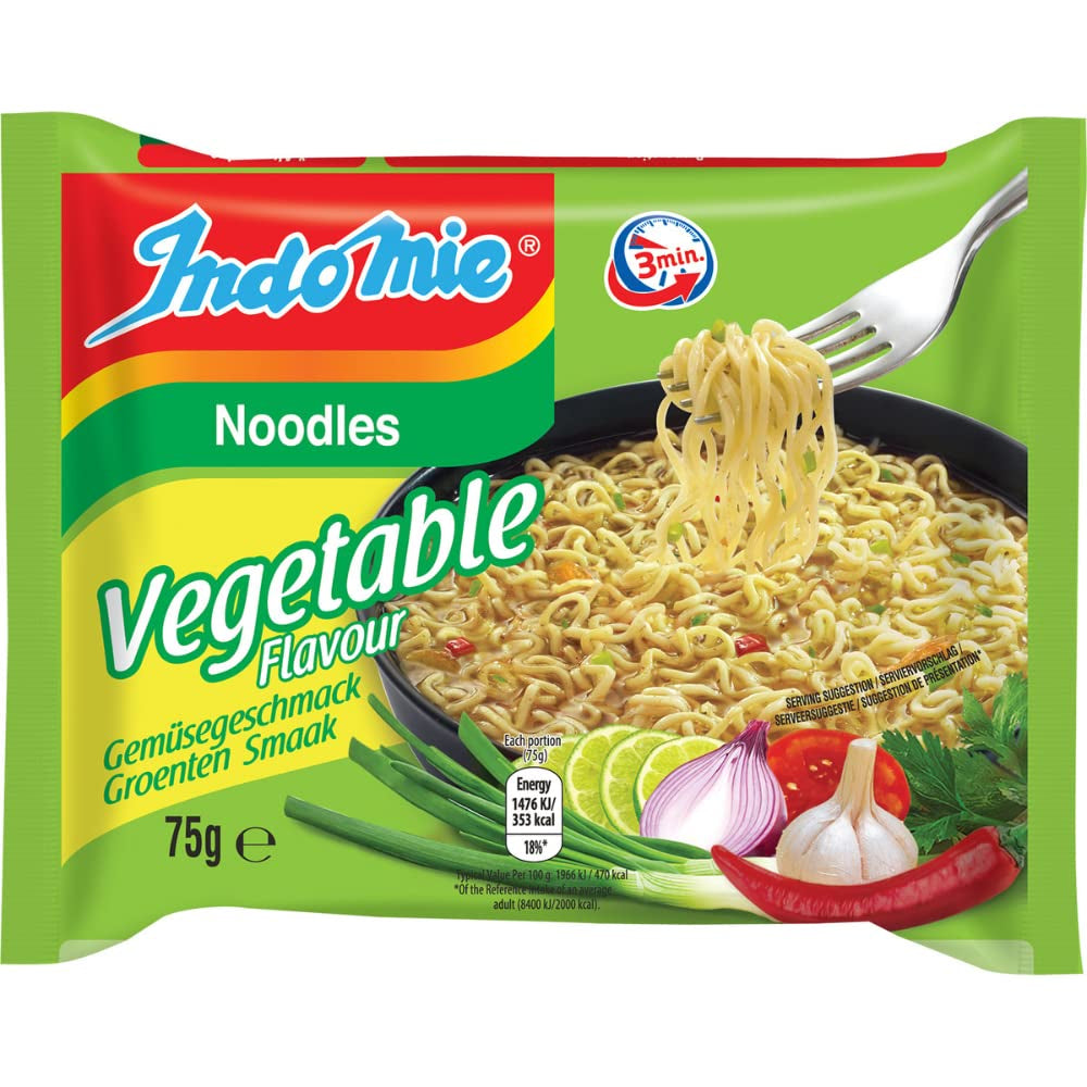 INDOMIE - Instant Mi Goreng Nudler - Multipak (40 x 80 g)