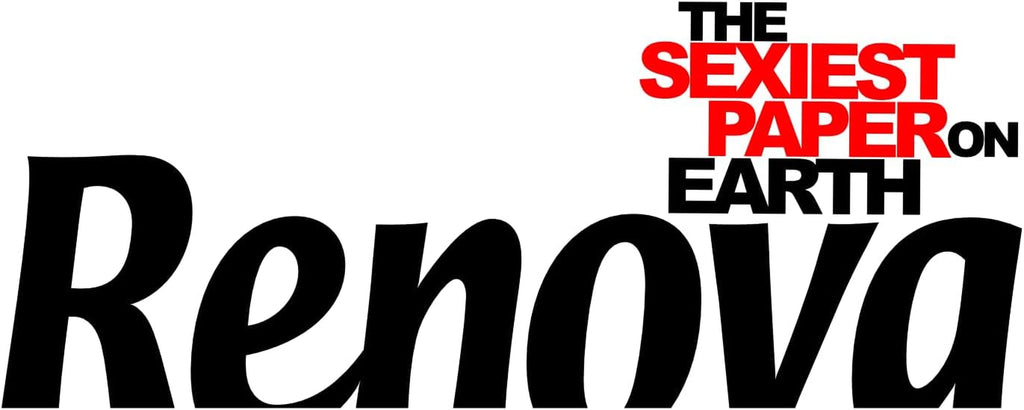 Renova - Hârtie igienică Skin Care Plus, Decorată, Parfumată - 12 role (Hârtie igienică)