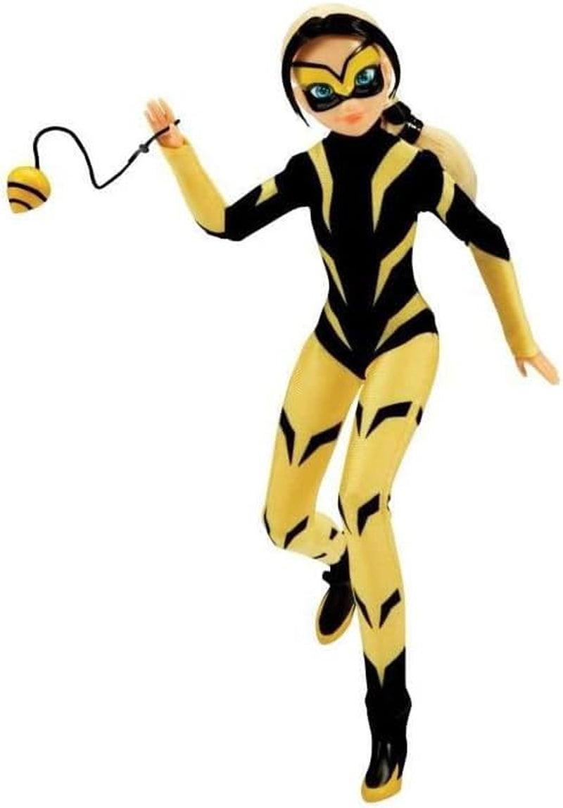 Bandai - Mirakuløs Mariehøne - Dukke Marinette Farveskift Overraskelse - Mirakuløs Jointed Dukke, 26 Cm + 3 overraskelser - Tilfældig model - P50390 Naty Shop Vesperia Dolls