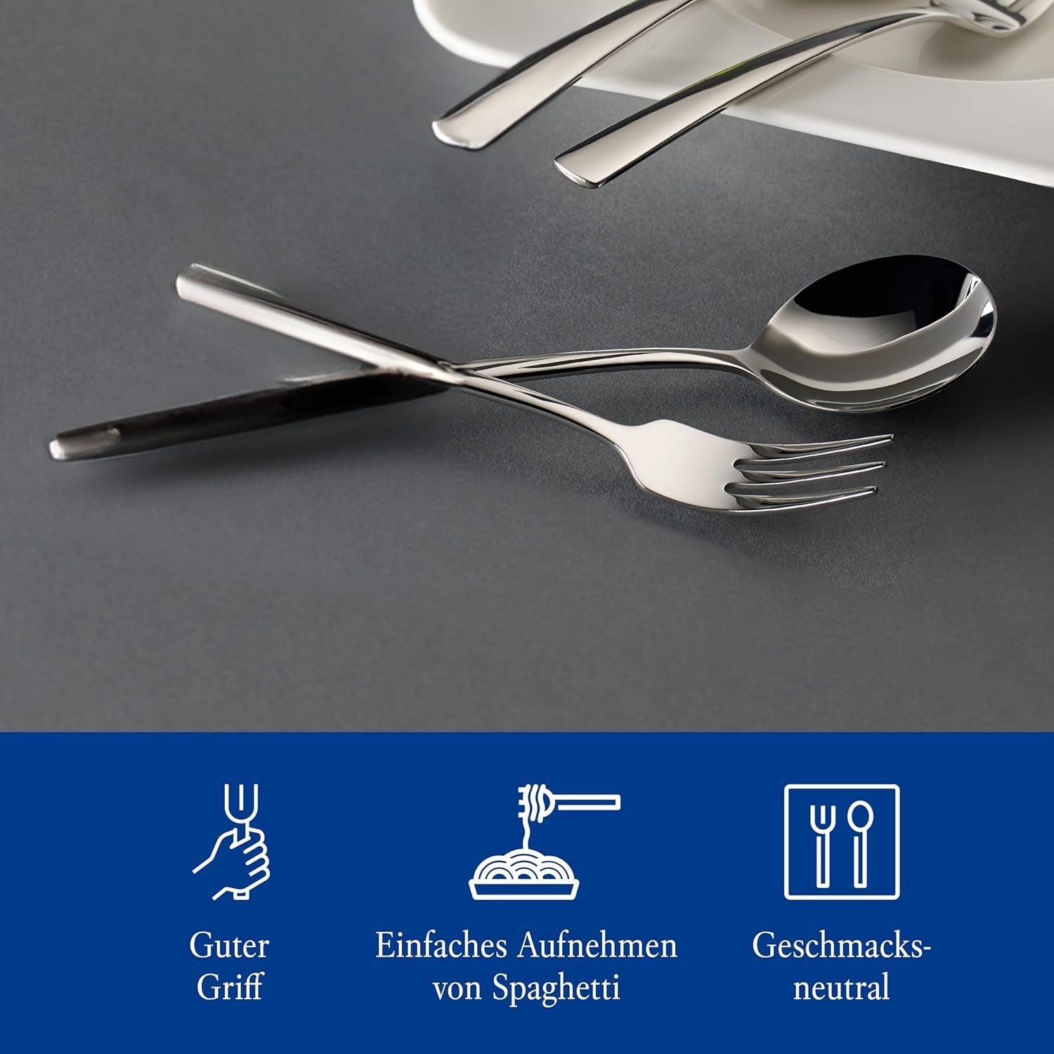 Villeroy & Boch - Daily Line Specials Spaghetti bestiksæt 4 styks Kitchen Naty Shop