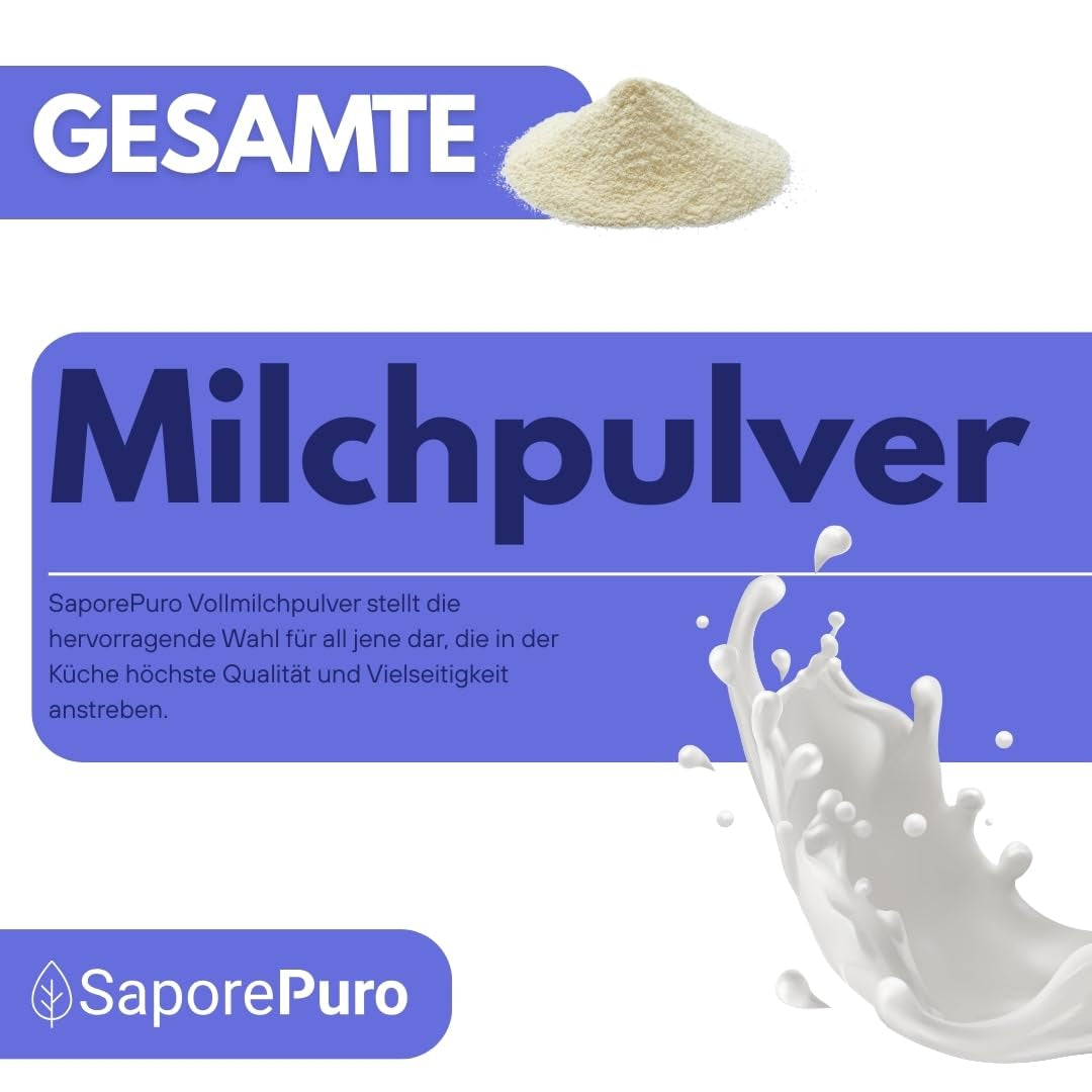 Vollmilchpulver 1 kg - Mælkepulver