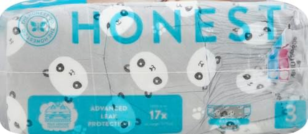 – Miljøvenlige engangsbleer af høj kvalitet, Pandaer, str. 3 (7,3–12,7 kg), 27 stk.