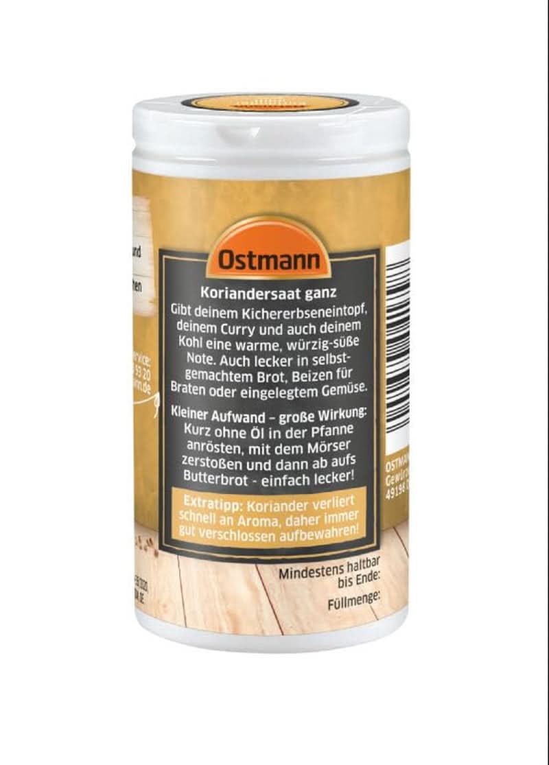 Hele korianderfrø (pakkedesign kan variere) Naty Shop Spices