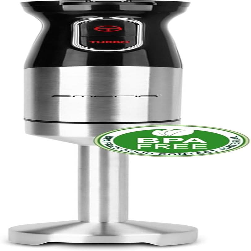 Emerio HB-111446 Standblander, TESTSIEGER Pris/Leistung, Gummierter Rutschfester Griff, Edelstahl, Bpa-Frei, Schwarz, 250W Kitchen Naty Shop 1000W