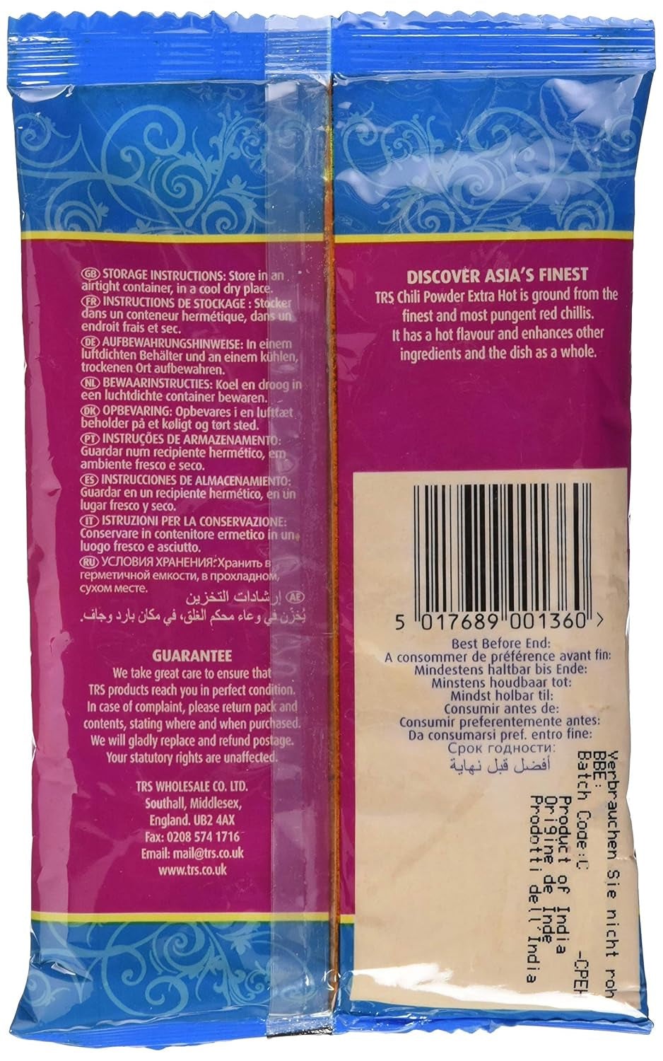 TRS - Ekstra fint chilipulver - (1 X 100 GR)