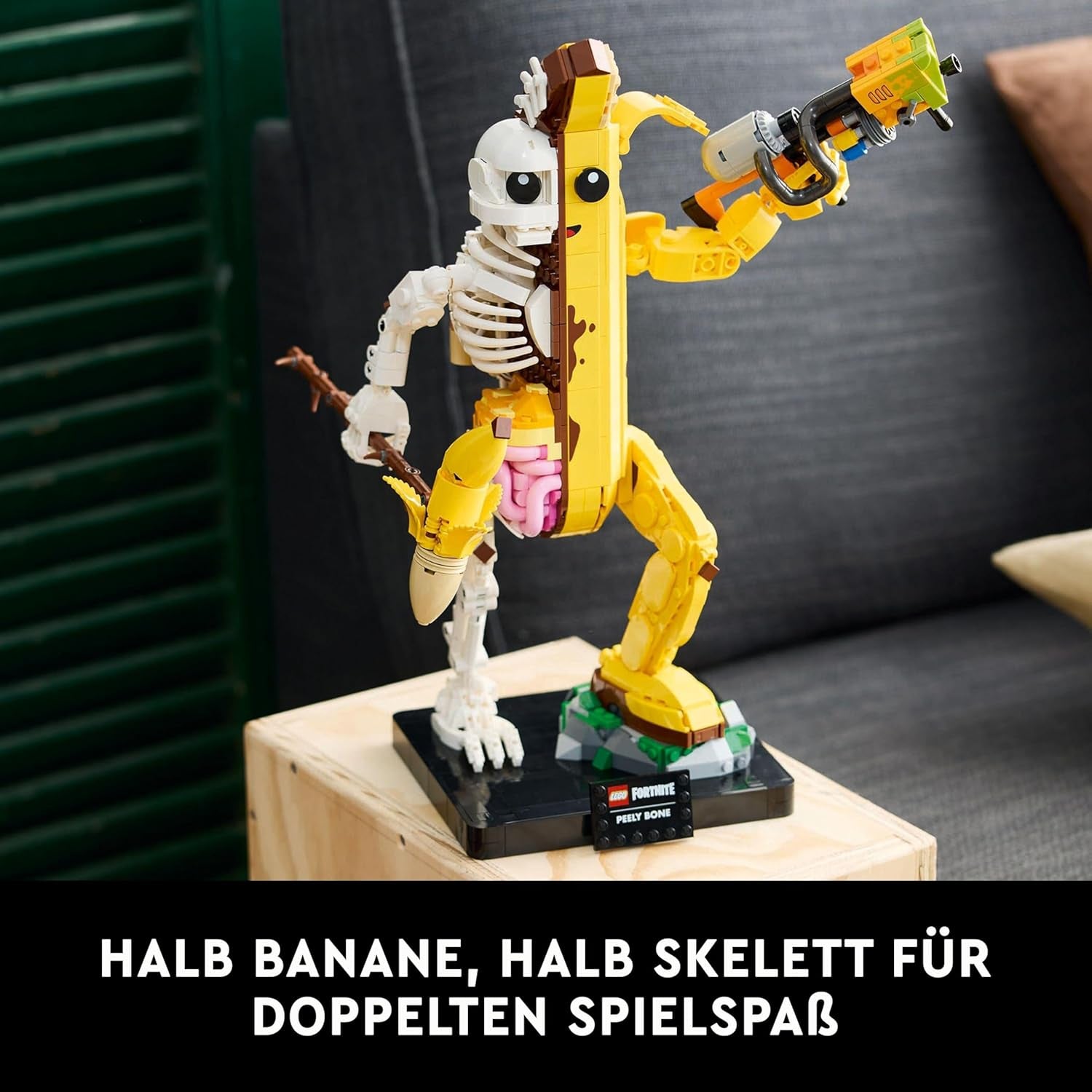 LEGO Fortnite bone shali - Inklusiv malerkaster og skålhakke - Samlerobjekt til videospilfans - Byggesæt til voksne som dekoration til hjemmet eller kontoret - 77072 Byggesæt Besuche den LEGO-Store