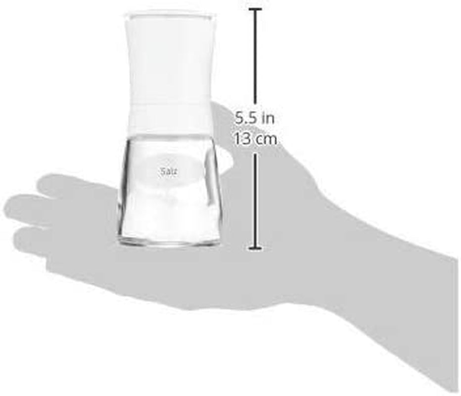 WMF Trend salt- eller peberkværn 14 cm, uden fyld, keramisk kværn, plast, glas, hvid Kværne og skæremaskiner Naty Shop