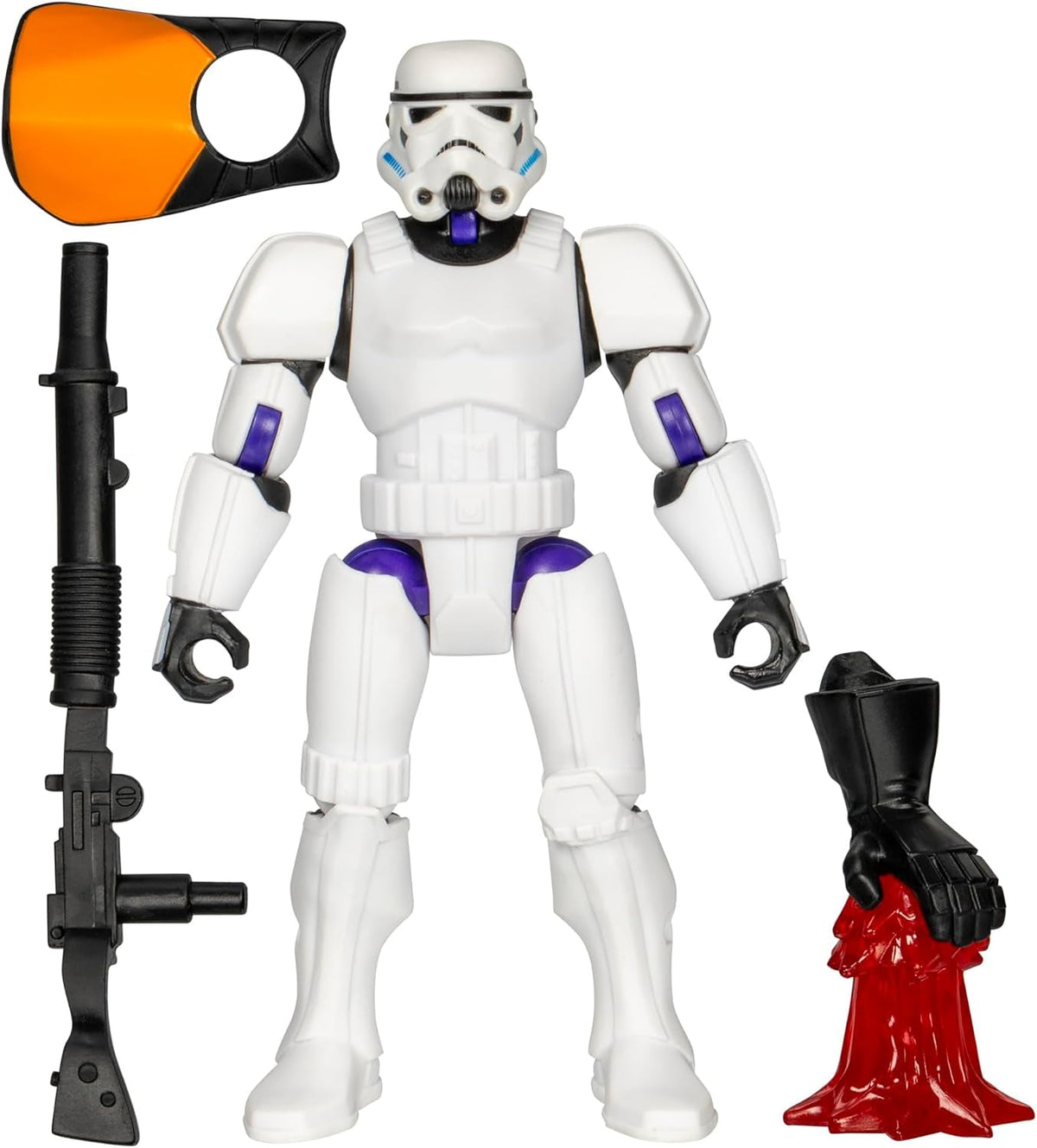 Star Wars Mixmashers Stormtrooper, der kan tilpasses Mix-and-Match actionfigurer og tilbehør Actionfigurer Naty Shop Stormtrooper